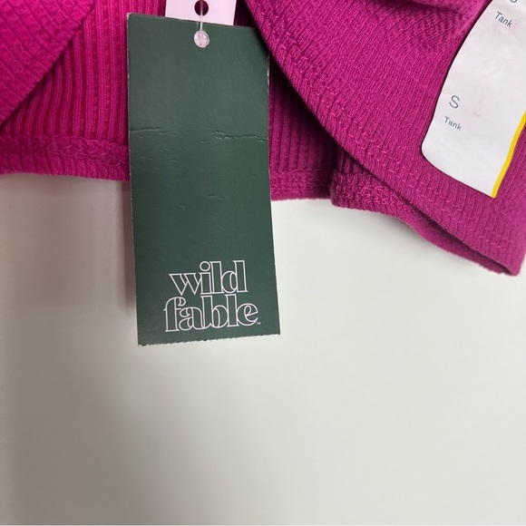 NWT Wild Fable Two Tone Tank top Pink Size Small - Picture 5 of 10